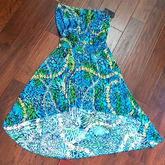 Just Love Dresses & Skirts - NWT Just Love strapless high-low dress size 1X